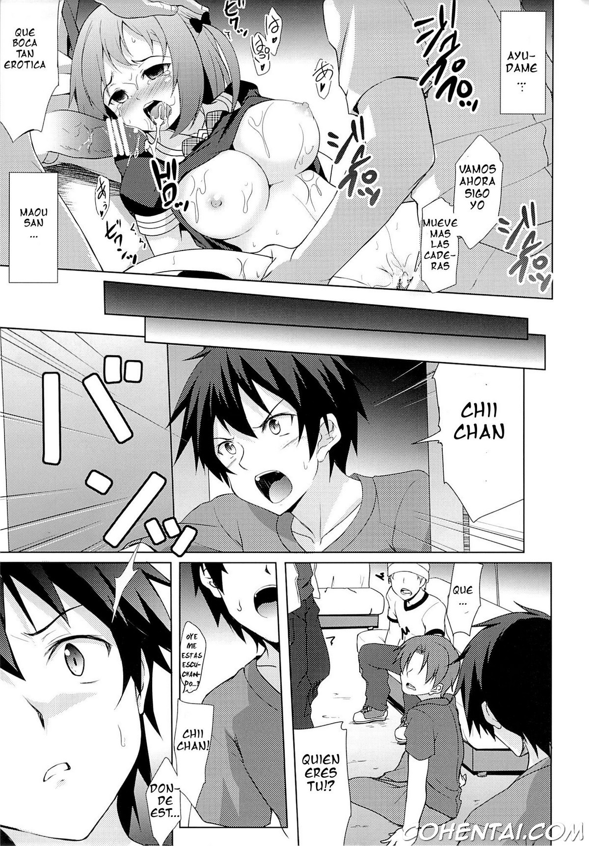 Chii-chan to Bad End. (Hataraku Maou-sama!) xxx comics manga porno doujin hentai español sexo 