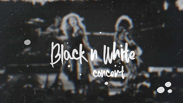 BnW Concert - VideoHive 11995841