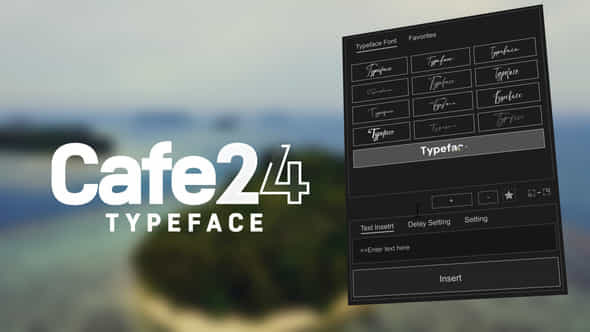 Animated Typeface Oh Square - VideoHive 57611707