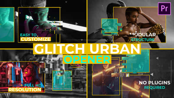 Glitch Urban Opener - VideoHive 45508875