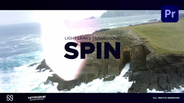 Light Leaks Spin - VideoHive 46211604