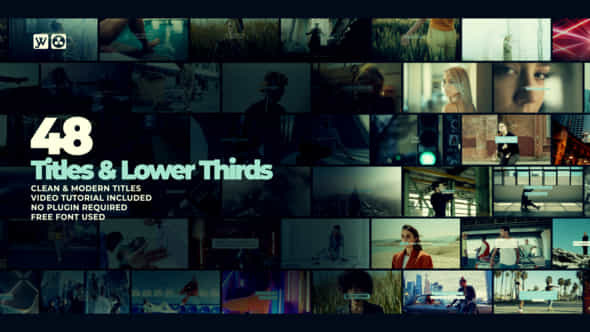 TitlesLower - VideoHive 39495438