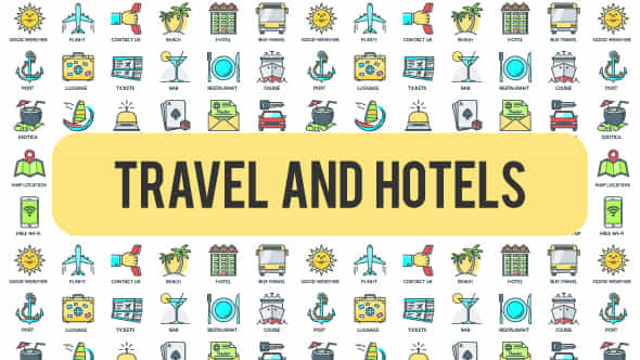 Travel And Hotels - VideoHive 21298299