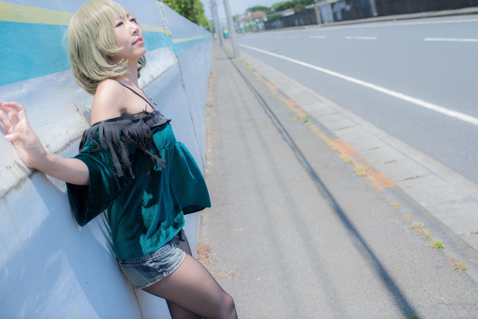 Ayane(あやね) 《Idolmaster》Takagaki Kaede(高垣楓) [Wolf Fang!!] 写真集(40)