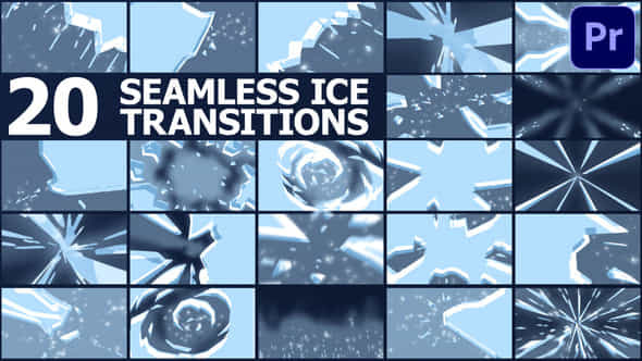 Seamless Ice Transitions - VideoHive 42341246