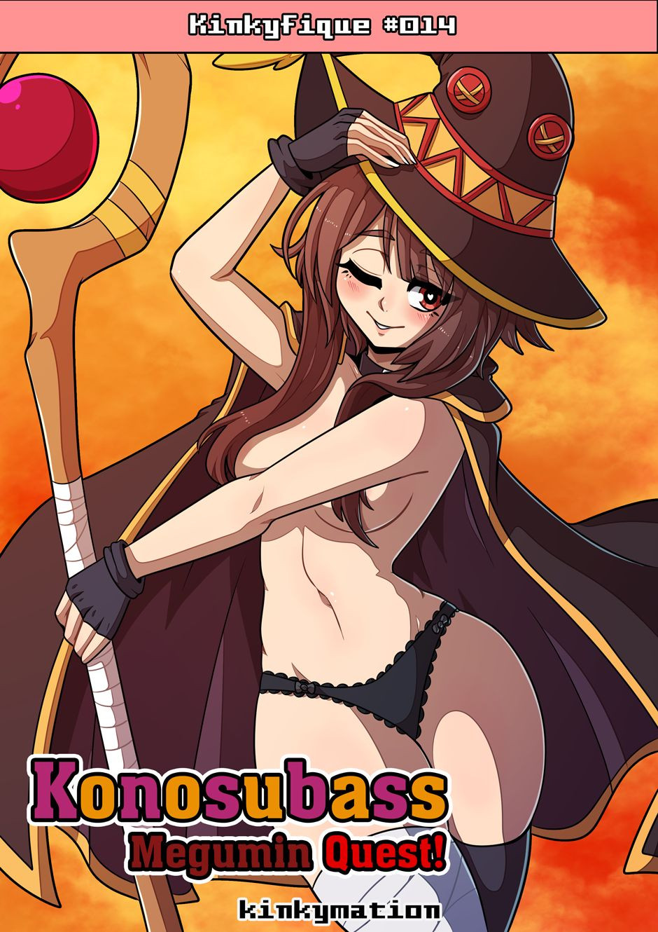 [Kinkymation] – Konosubass Megumin Quest - 1