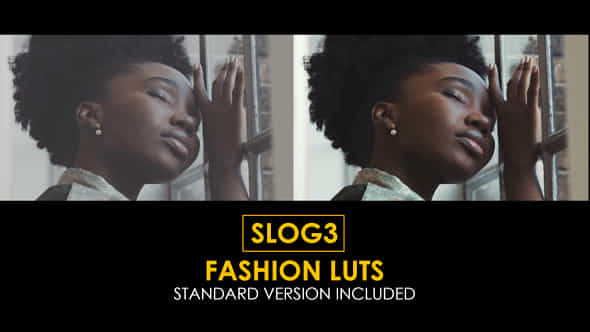Slog3 Fashion And Standard Color Luts - VideoHive 48800584