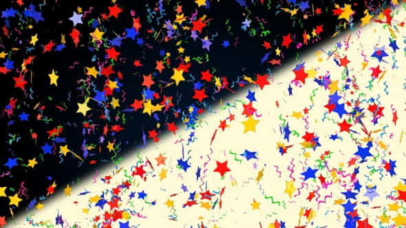 Colored Stars Confetti - VideoHive 33791036