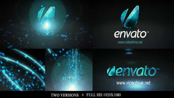 Particle Rays Logo Reveal - VideoHive 2639592