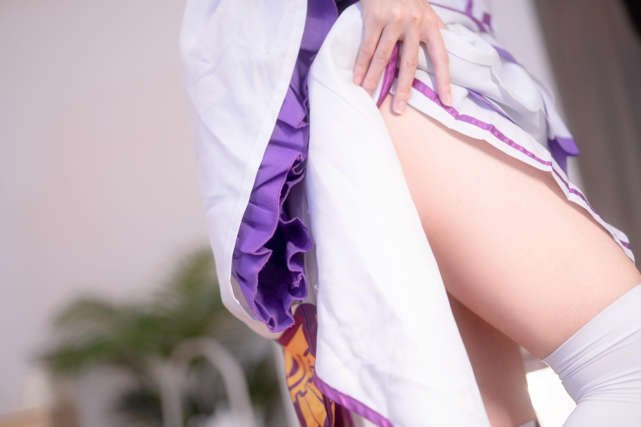 [美女Coser] 蠢沫沫 《艾米利亚》 写真集(34)