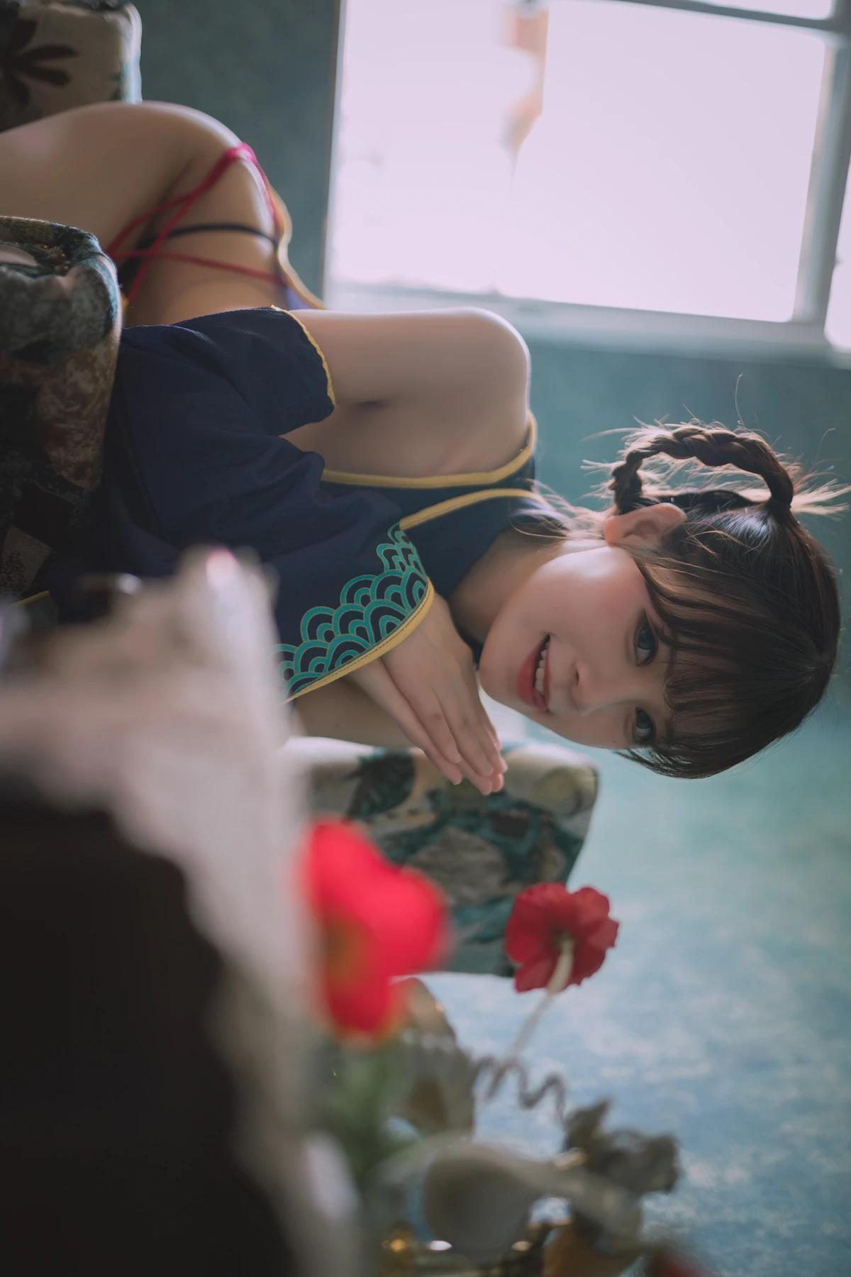Cosplay 千反田鹿子 – 小僵尸(6)