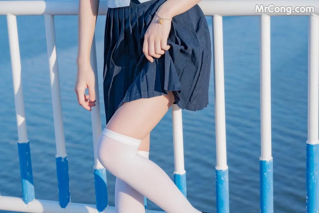 Coser@桜桃喵 Vol.125: 蔚蓝 (33 photos)(33)