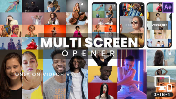 Multi Screen Slideshow - VideoHive 36289845