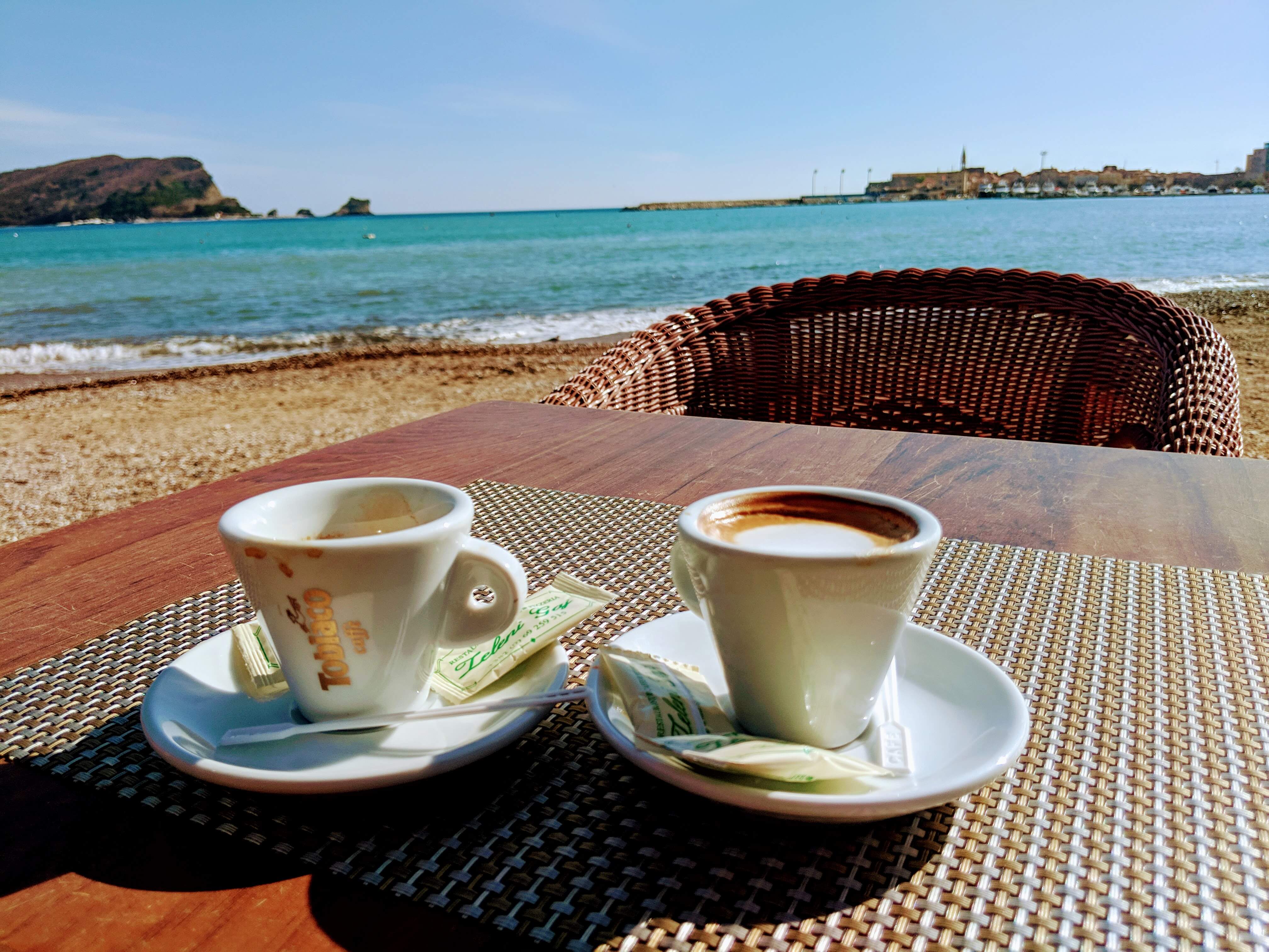 Coffee at Budva