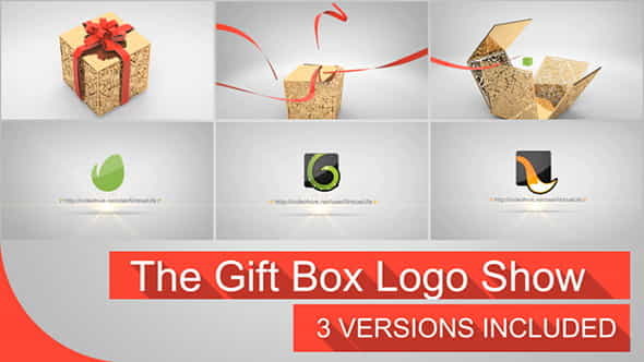 The Gift Box Logo - VideoHive 10111867
