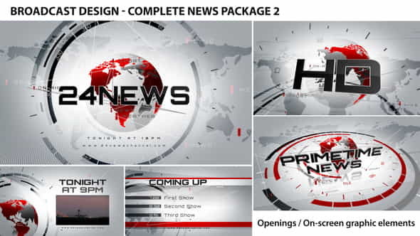Broadcast Design - Complete News - VideoHive 2452976