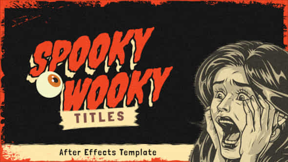 Spooky Wooky Titles - VideoHive 59629681
