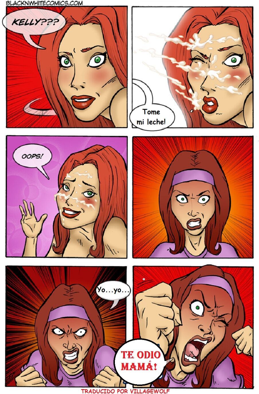 [blacknwhite] I Hate My Mother 1-2 [Spanish]