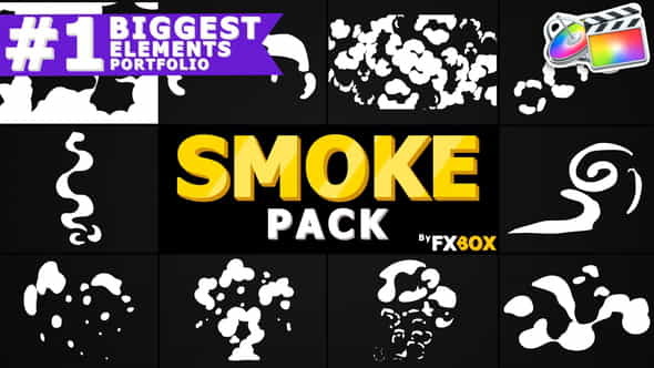 Smoke Elements | FCPX - VideoHive 24297870