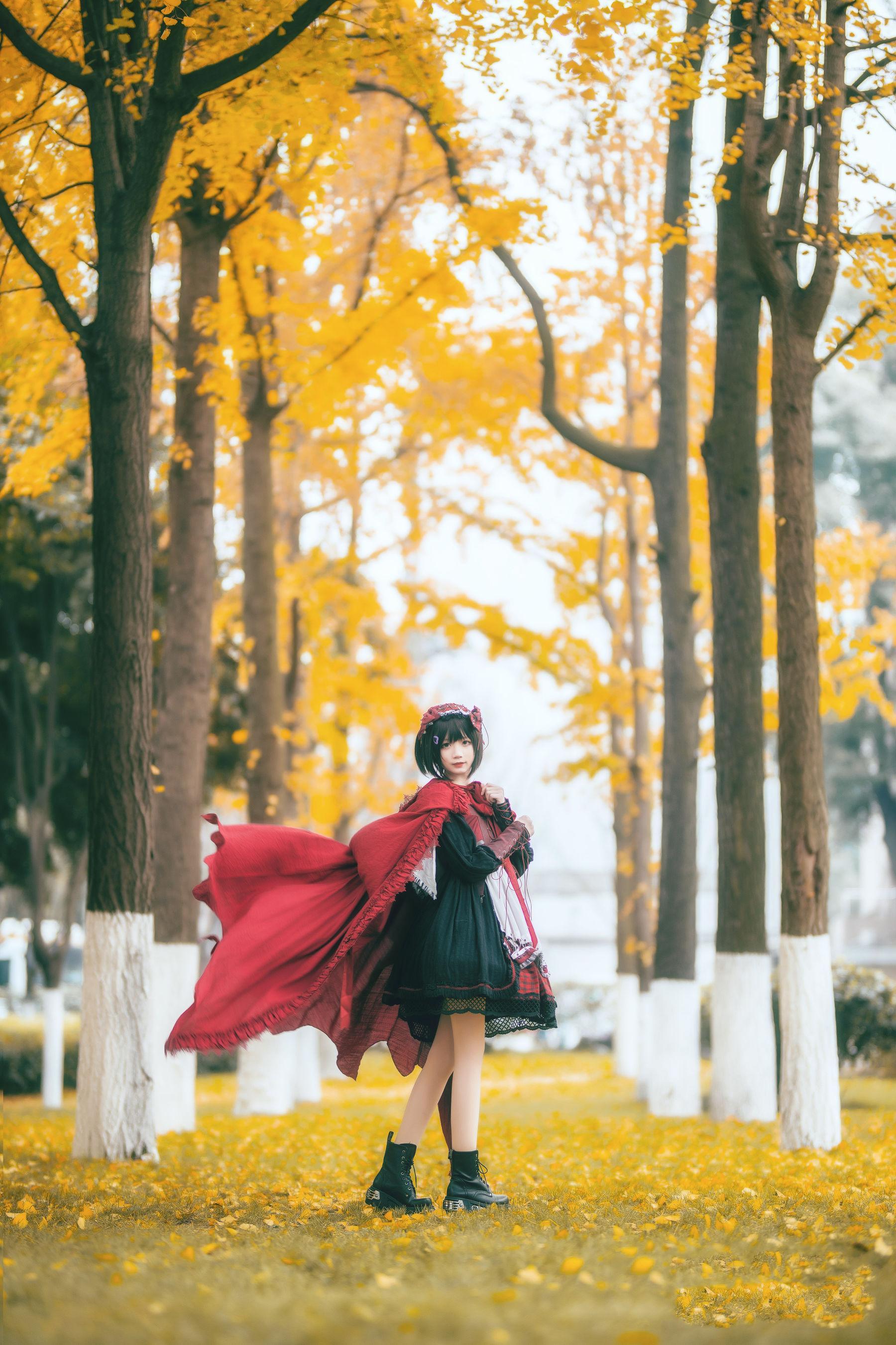 [Cosplay] 清纯少女五更百鬼 – 小红帽(4)