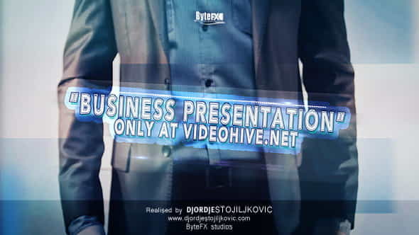 The Business Presentation - VideoHive 841648