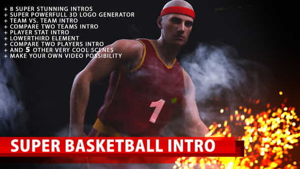 Super Basketball Intro - VideoHive 20314672