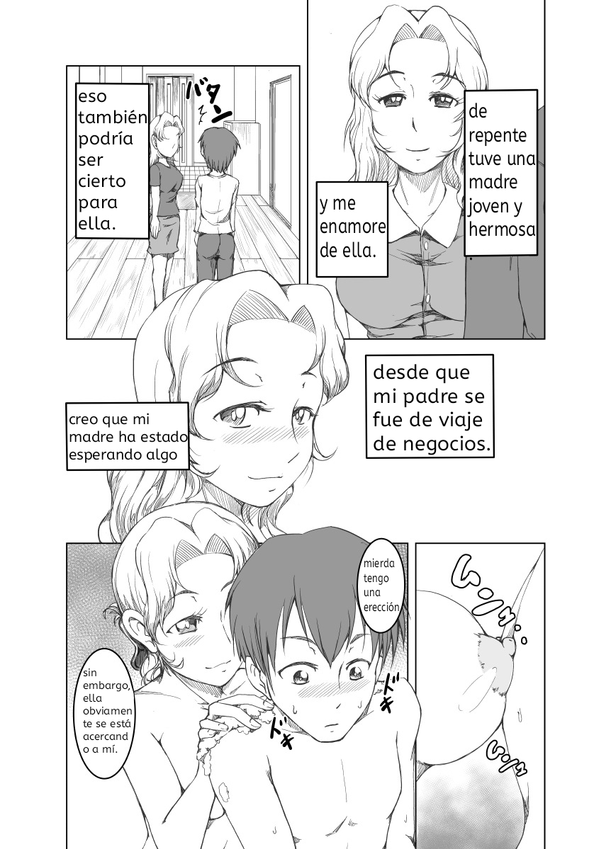 [Yanonoshiya (Yanonoshin)] Gibo wa Nanika o Kitai Shite Iru  Step Mother Expect Something [Spanish] [MOMFORT]