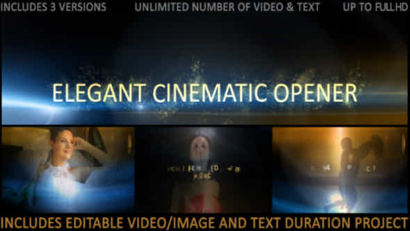 Elegant Opener - VideoHive 3804477