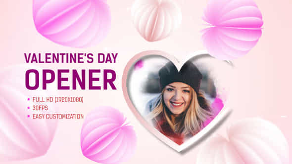 Valentines Day Opener - VideoHive 56559715