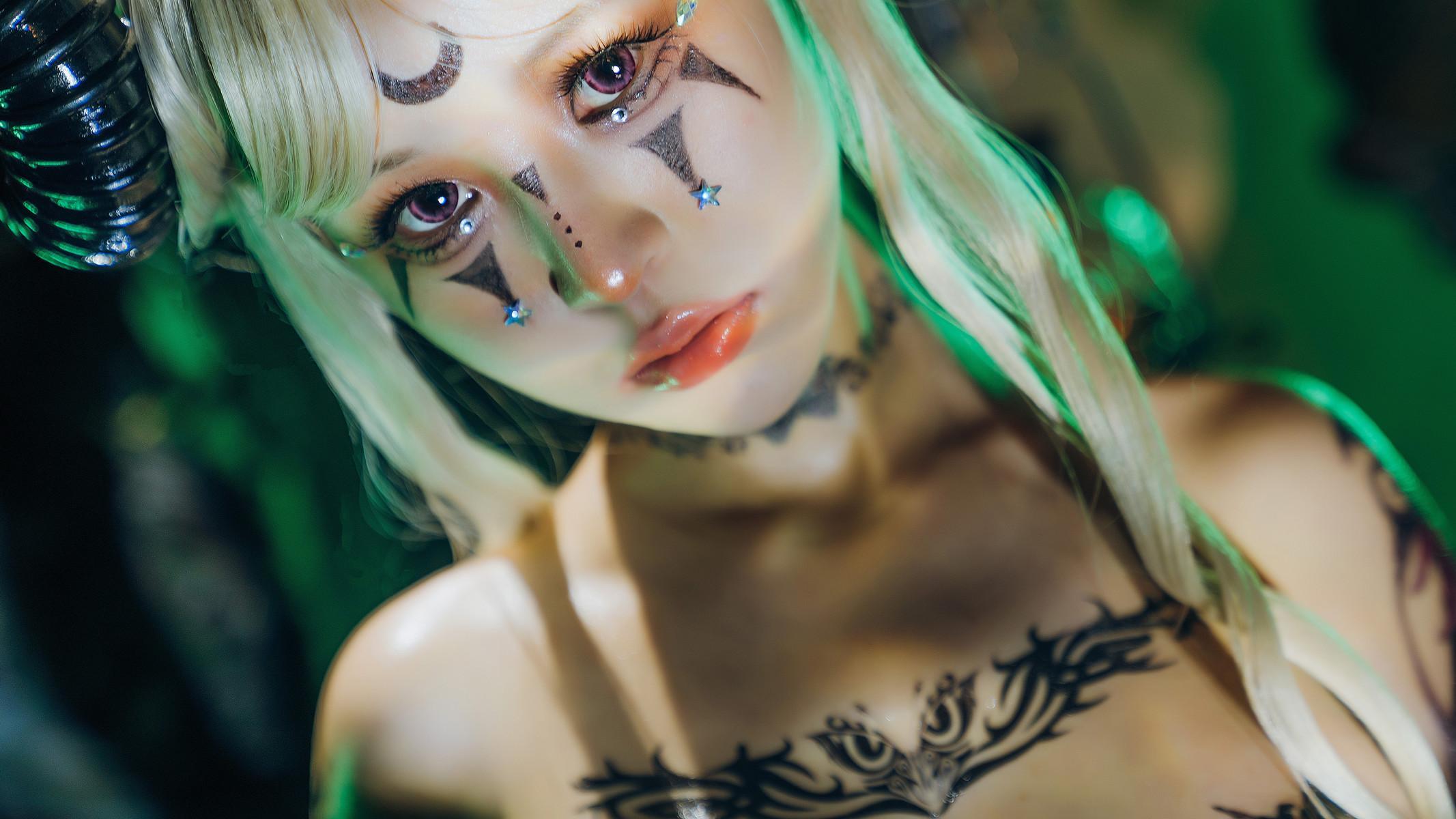 Cosplay 晕崽Zz 惩戒魅魔(26)