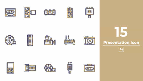 Presentation Icon After Effects - VideoHive 49621619