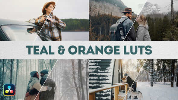 Teal Orange Luts Davinci Resolve - VideoHive 49833940