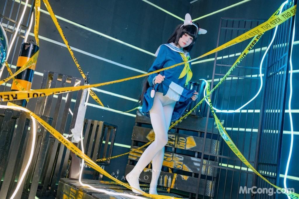 Coser@黏黏团子兔: 兔兔班车 霞沢美游 (41 photos )(37)