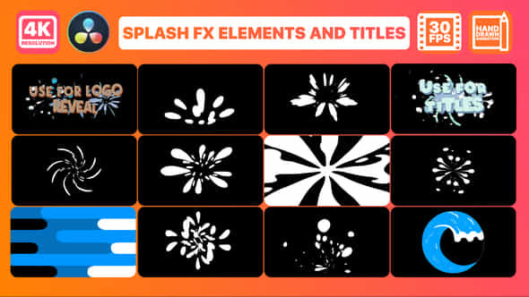 Splash FX Pack - VideoHive 38960692