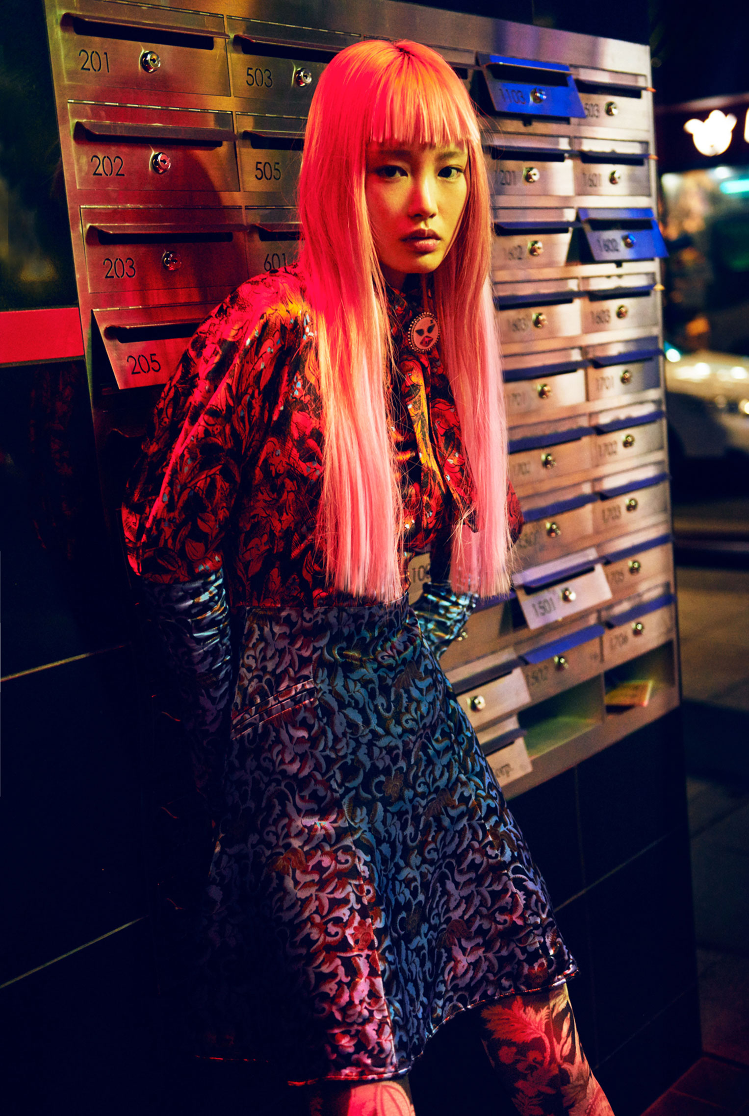 Neon Heart / Fernanda Ly by David Mandelberg / Grazia Australia august 2016 Neon Heart / Fernanda Ly by David Mandelberg / Grazia Australia august 2016