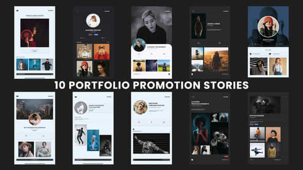 Portfolio Promotion Stories - VideoHive 40693382