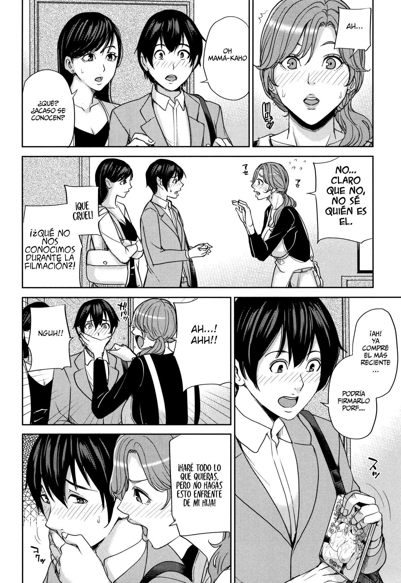 [Maimu Maimu] Kanojo no Mama to Deaikei de...  [Spanish] [Vanilla Sweet Scans]