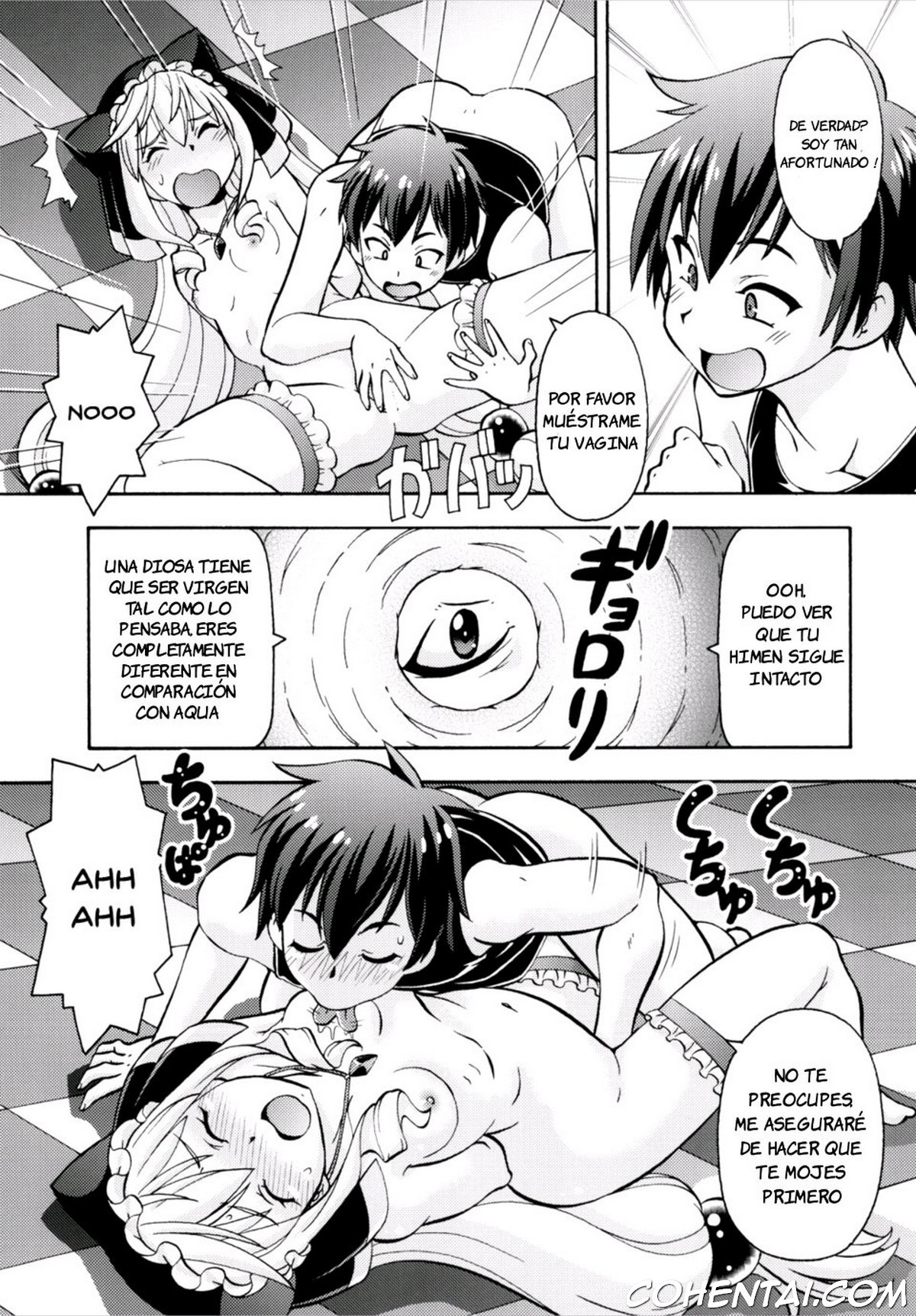 Ero Subarashii Sekai ni Nakadashi o! 3 (Kono Subarashii Sekai ni Syukufuku o!) xxx comics manga porno doujin hentai español sexo 