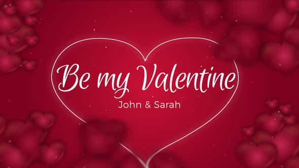 Be my Valentine Slideshow - VideoHive 23241376