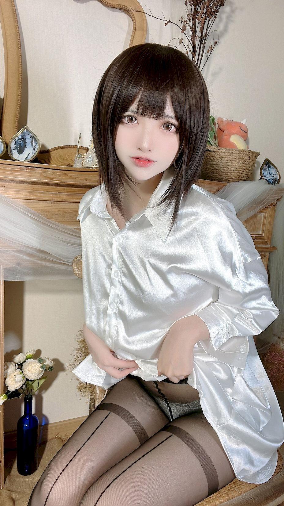 [福利女神cosplay] 疯猫ss - 白衬衫少女/80P(61)