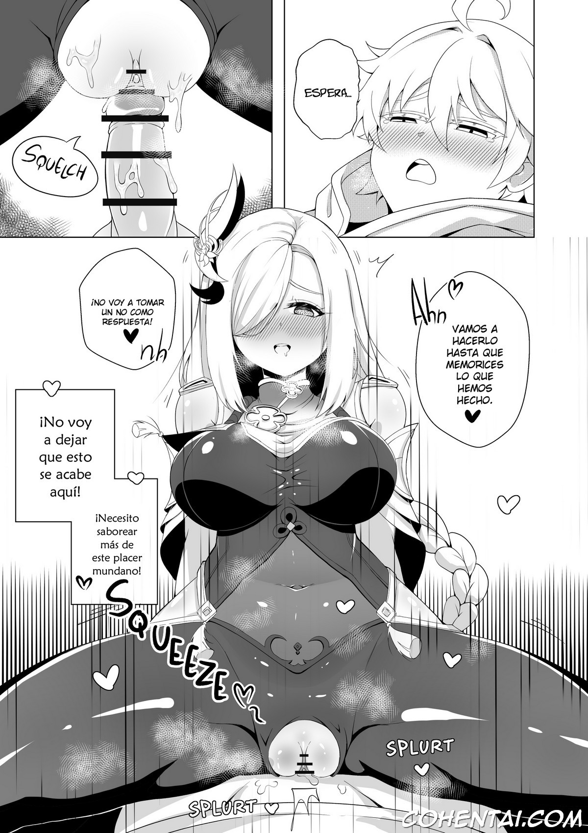 Emergency Exorcist Training (Genshin Impact) xxx comics manga porno doujin hentai español sexo 