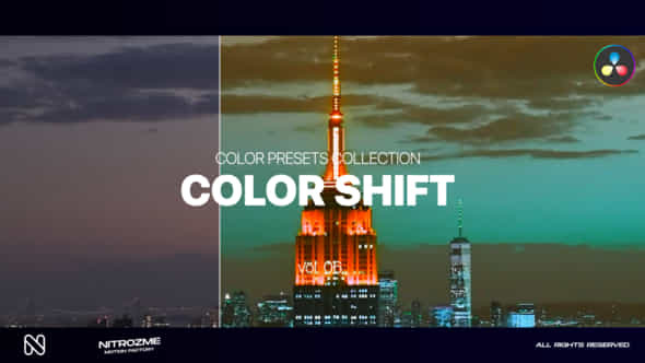 Color Shift LUT - VideoHive 45549533