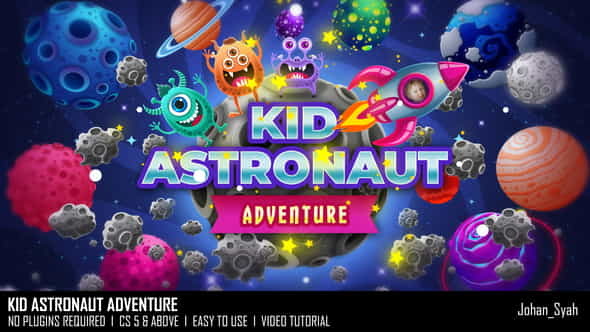 Kid Astronaut Adventure - VideoHive 39547020