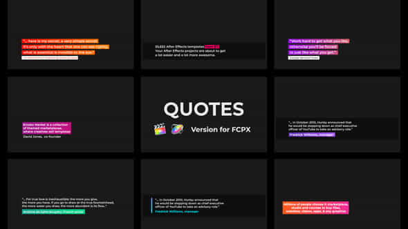 Quotes | Final - VideoHive 43399268