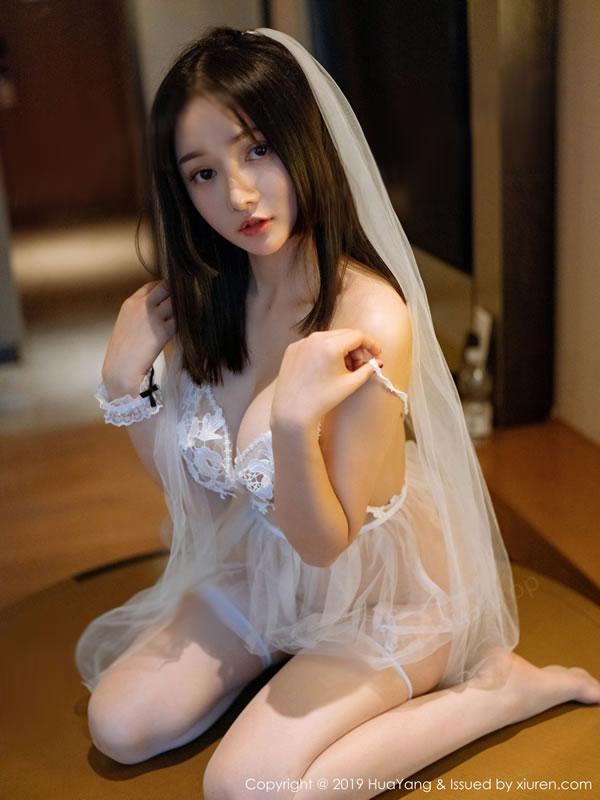 花漾写真VOL.122 唐婉儿Lucky新娘婚纱装写真(23)