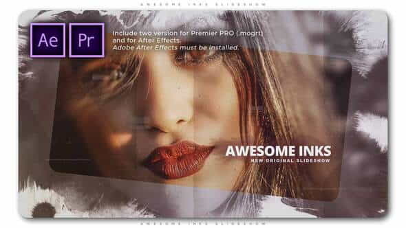 Awesome Inks Slideshow - VideoHive 31932970