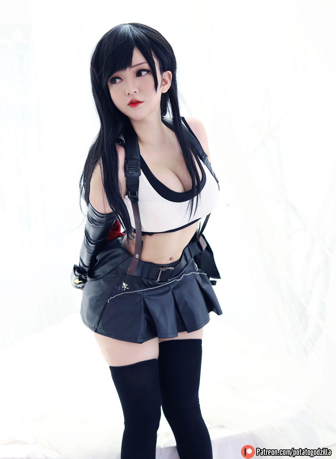 [福利女神cosplay] Potato Godzilla - Tifa(48)