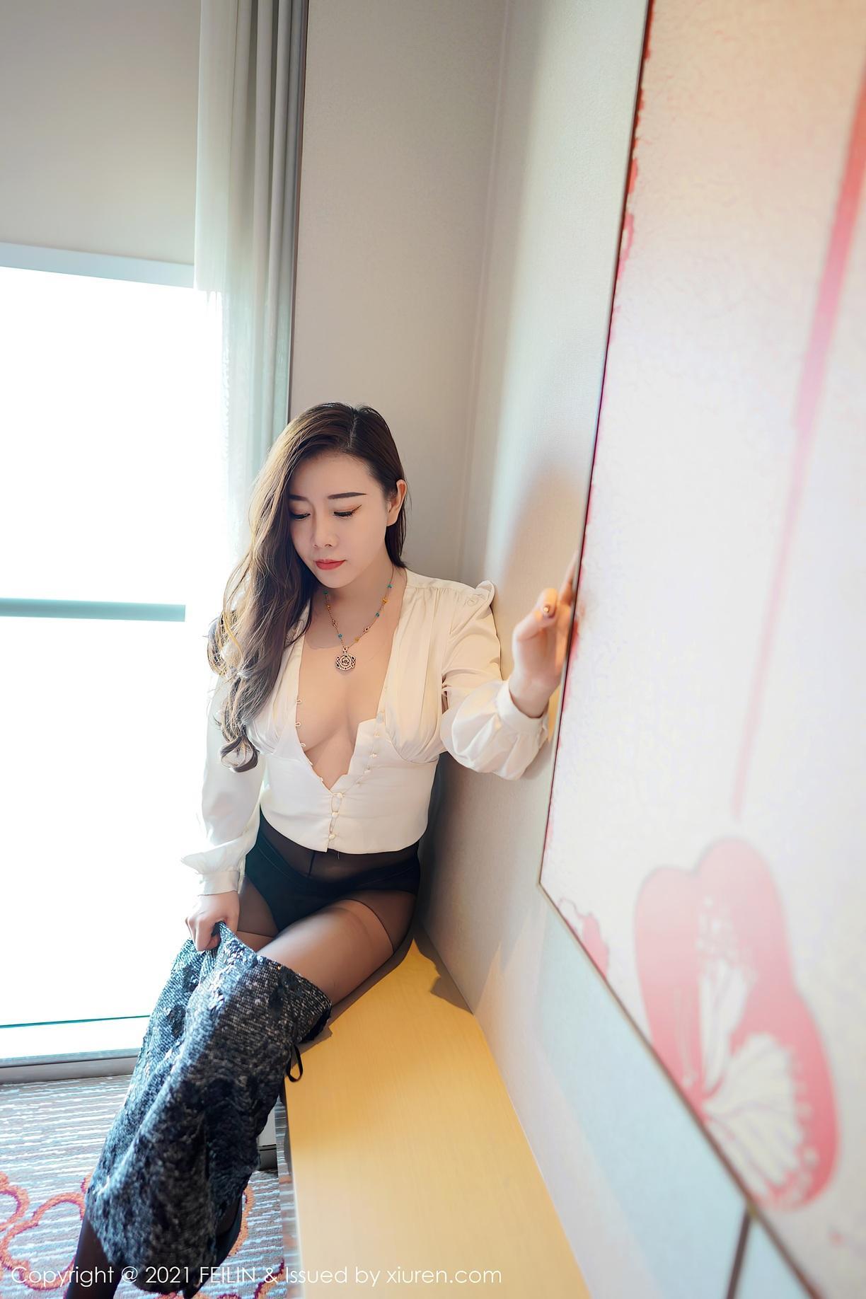 [FEILIN嗲囡囡] 2021.07.05 VOL.400 王婉悠Queen(21)