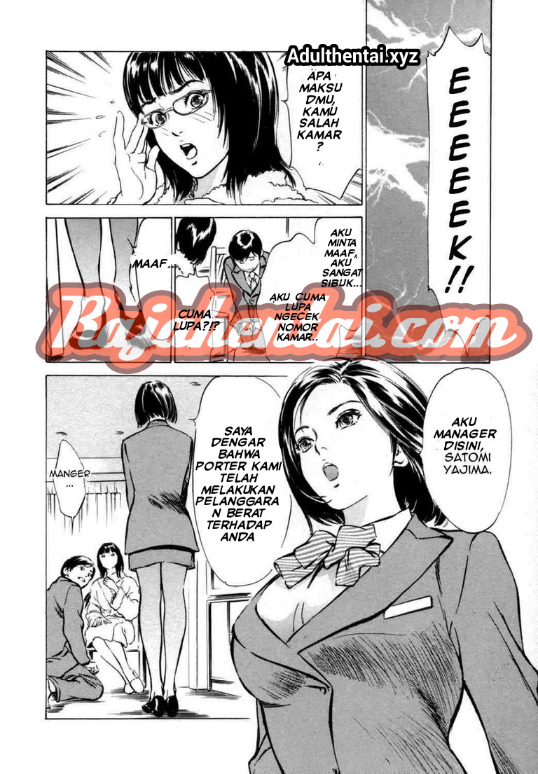 Manga Hentai XXX Komik Sex Bokep Porn Entotin Tamu Hotel saat Shift Malam 06