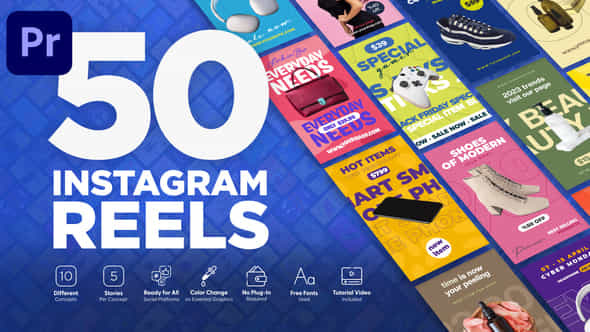 Shopping Instagram Reels - VideoHive 45535971